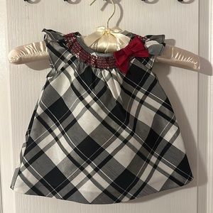 💖HOST PICK💖 Gymboree Plaid Baby Dress with Bow (Size 0-3 months)